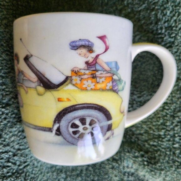 Collectible Royal Worcester mug, Shopping Trip - Picture 3 of 8